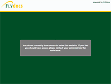 Tablet Screenshot of myflydocs.com